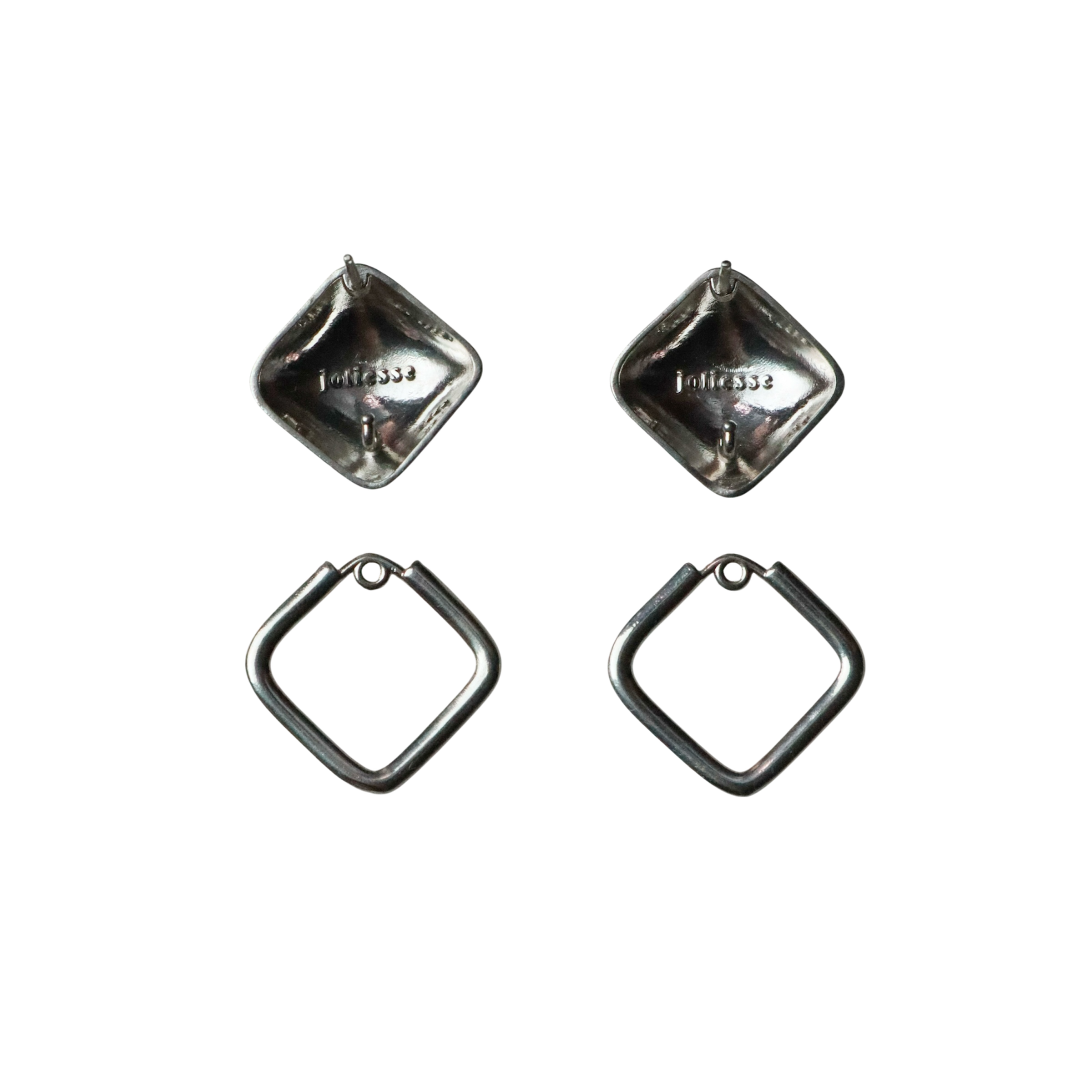 Aretes 2 en 1 Roma - Con Aros Removibles